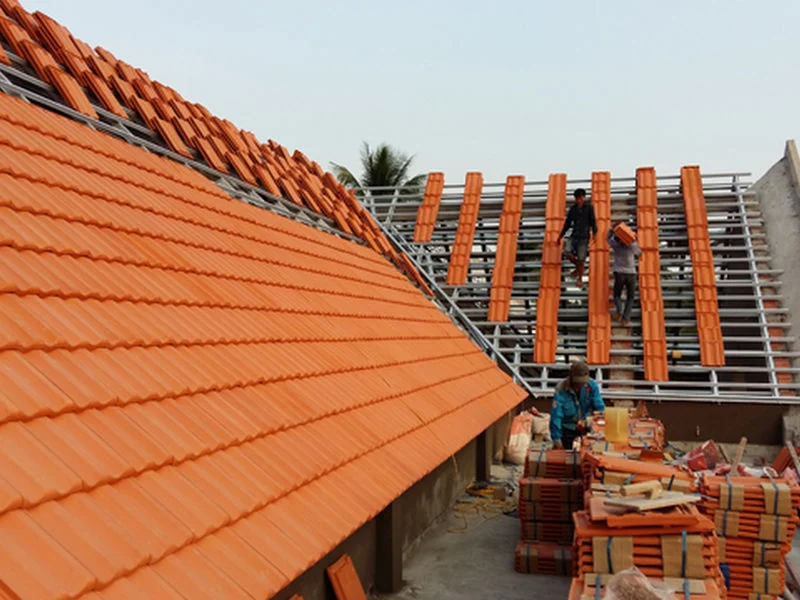 Ngói màu lợp nhà tại TP Vinh Nghệ An